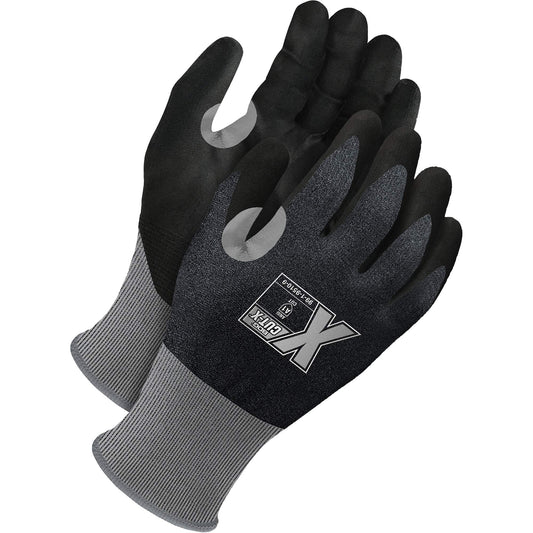 Bob Dale Gloves Cut-Resistant Touch Screen Gloves, Size 12, 21 Gauge, Polyurethane Coated, Nylon Shell, ASTM ANSI Level A1