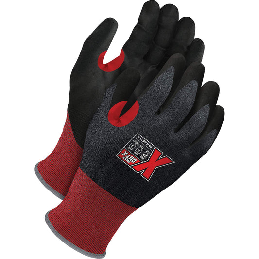 Bob Dale Gloves Cut-Resistant Touch Screen Gloves, Size 11, 21 Gauge, Polyurethane Coated, HPPE Shell, ASTM ANSI Level A3