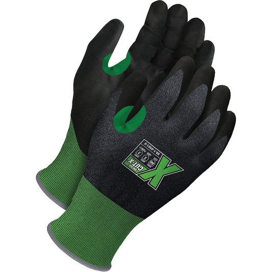 Bob Dale Gloves Cut-Resistant Touch Screen Gloves, Size 9, 21 Gauge, Polyurethane Coated, HPPE Shell, ASTM ANSI Level A6