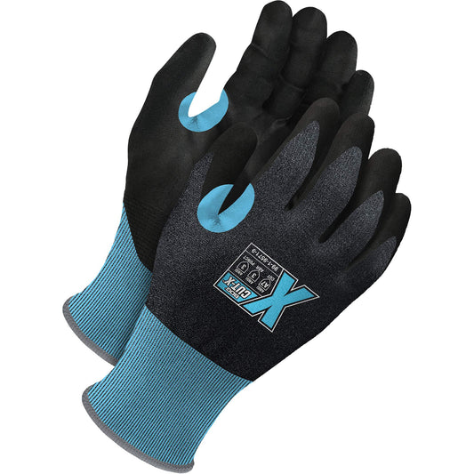 Bob Dale Gloves Cut-Resistant Touch Screen Gloves, Size 6, 21 Gauge, Polyurethane Coated, HPPE Shell, ASTM ANSI Level A7