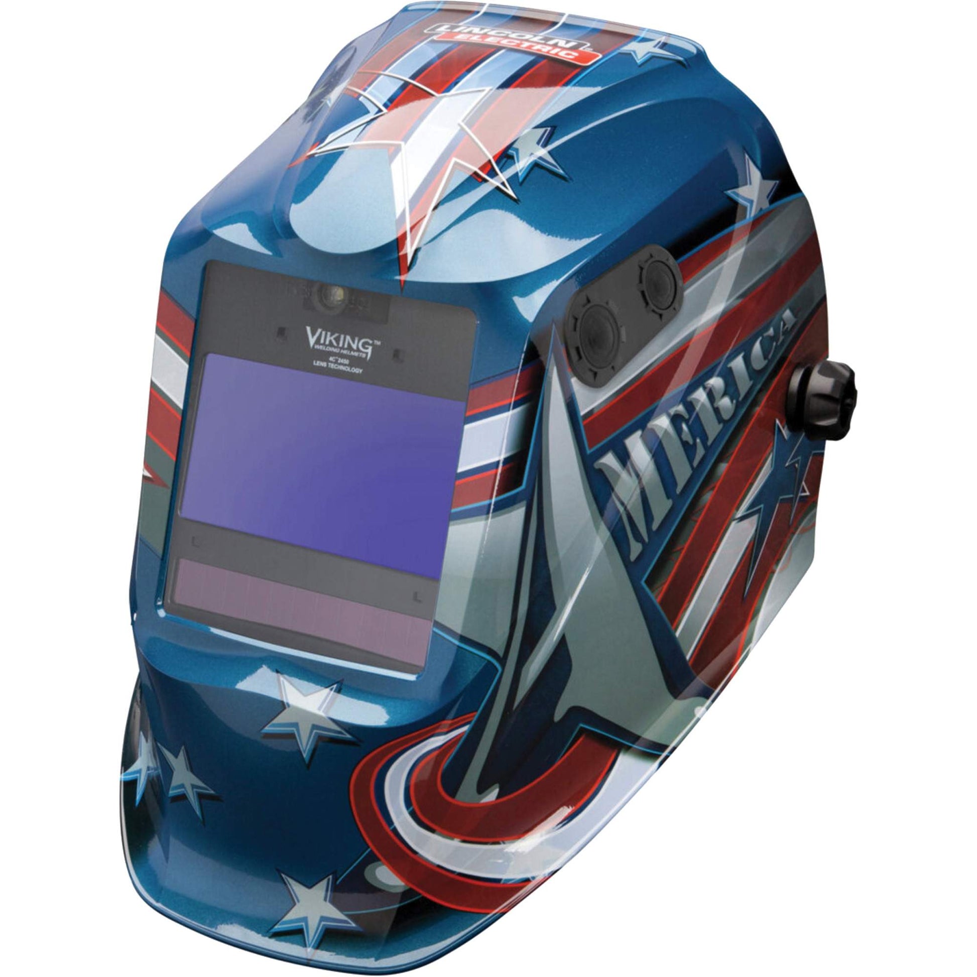 VIKING™ 2450 ADV Series All American® Helmet, 3.82" L x 2.44" W View Area, 5 - 13 Shade Range