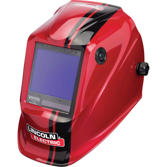 VIKING™ 3350 Code Red® Welding Helmet, 3.74" L x 3.34" W View Area, 5 - 13 Shade Range