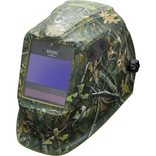 VIKING™ 2450 ADV Series White Tail Camo® Helmet, 3.82" L x 2.44" W View Area, 5 - 13 Shade Range