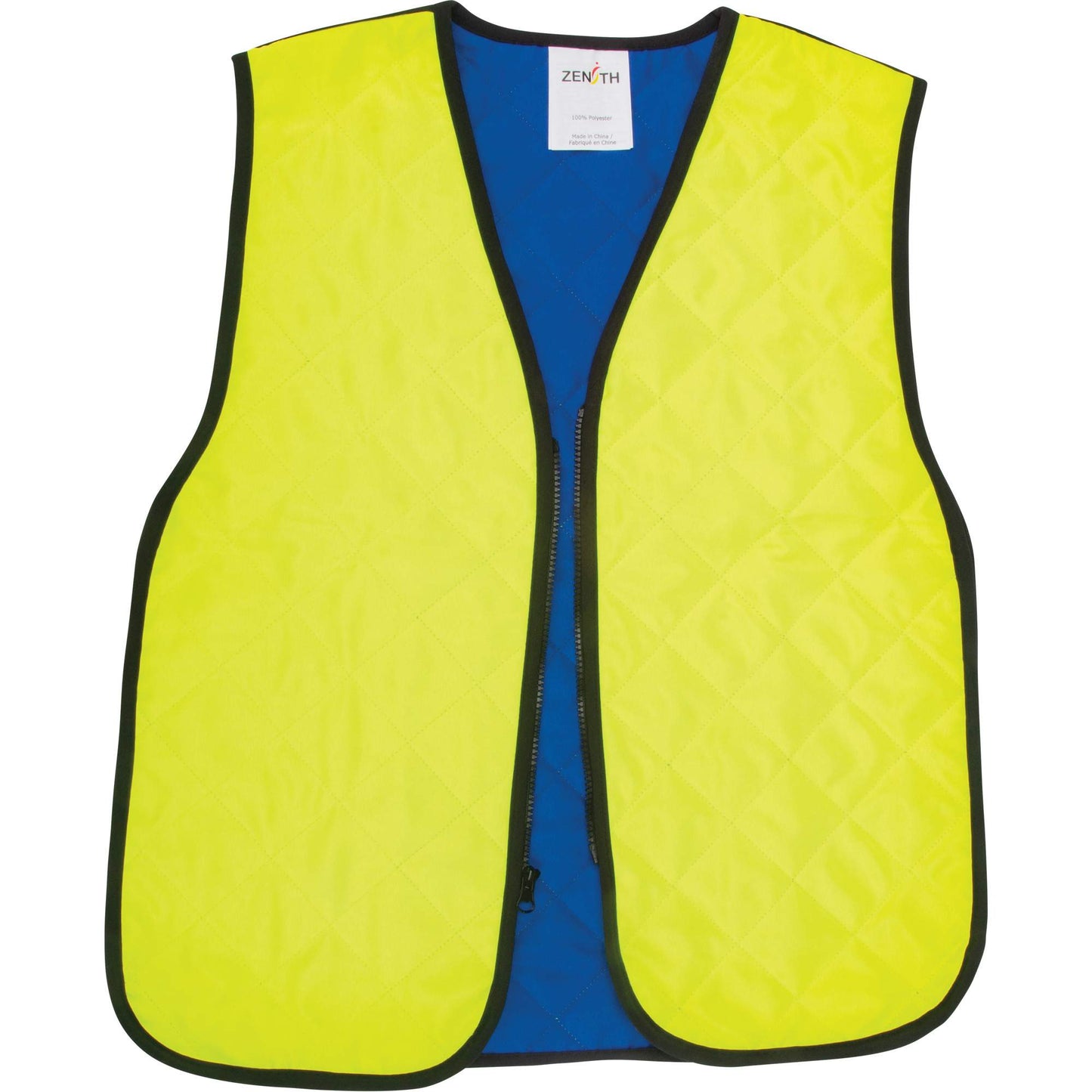 Zenith Safety Products Evaporative Cooling Vest, X-Large, High Visibility Lime-Yellow