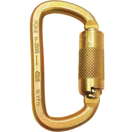 Dentec Carabiner Connector with 1/2" Gate Opening