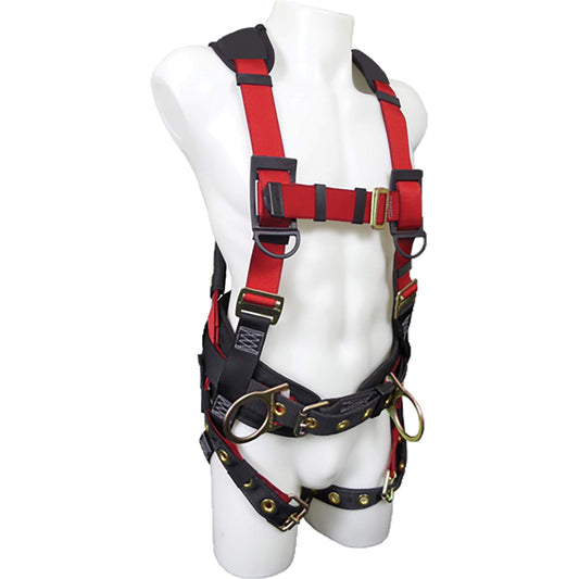 Dentec Contractor Safety Harness, CSA Certified, Class AP, 2X-Large, 352 lbs. Cap.