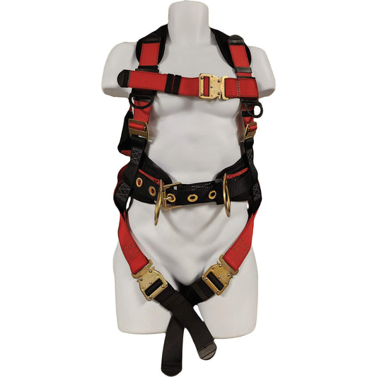 Dentec Contractor Safety Harness, CSA Certified, Class AP, Large, 352 lbs. Cap.