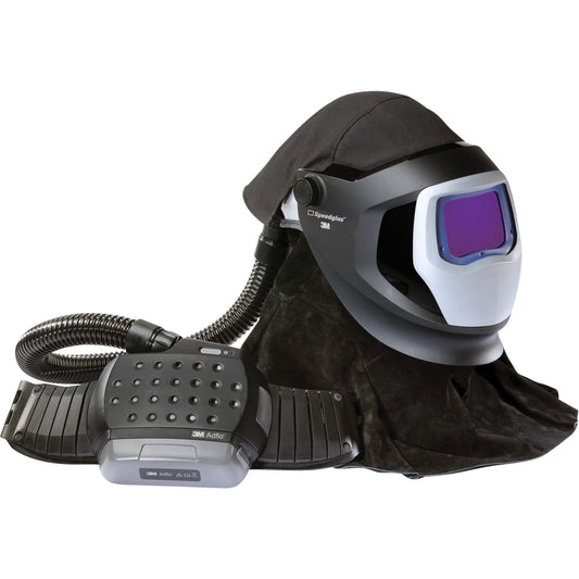 3M Adflo™ PAPR System with Versaflo™ M-Series Helmet & Speedglas™ Welding Shield Upgrade Kit, Welding Helmet, Lithium-Ion Battery