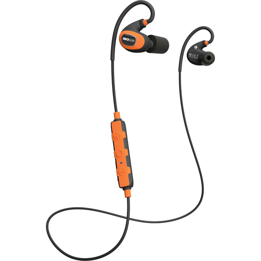 ISOtunes Safety Orange Pro 2.0 Bluetooth Earbuds