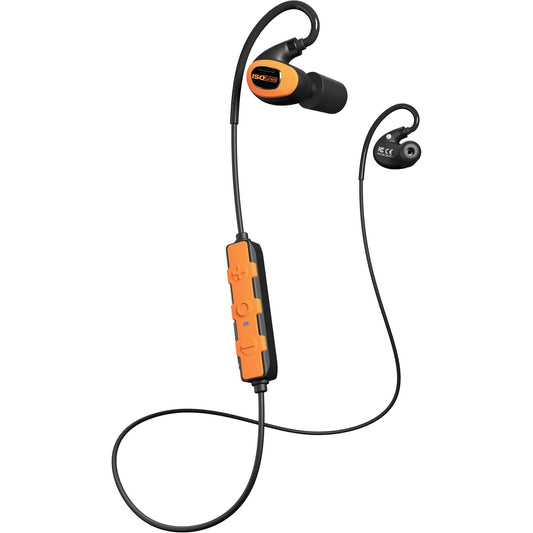 ISOtunes Safety Orange Pro 3.0 Bluetooth Earbuds
