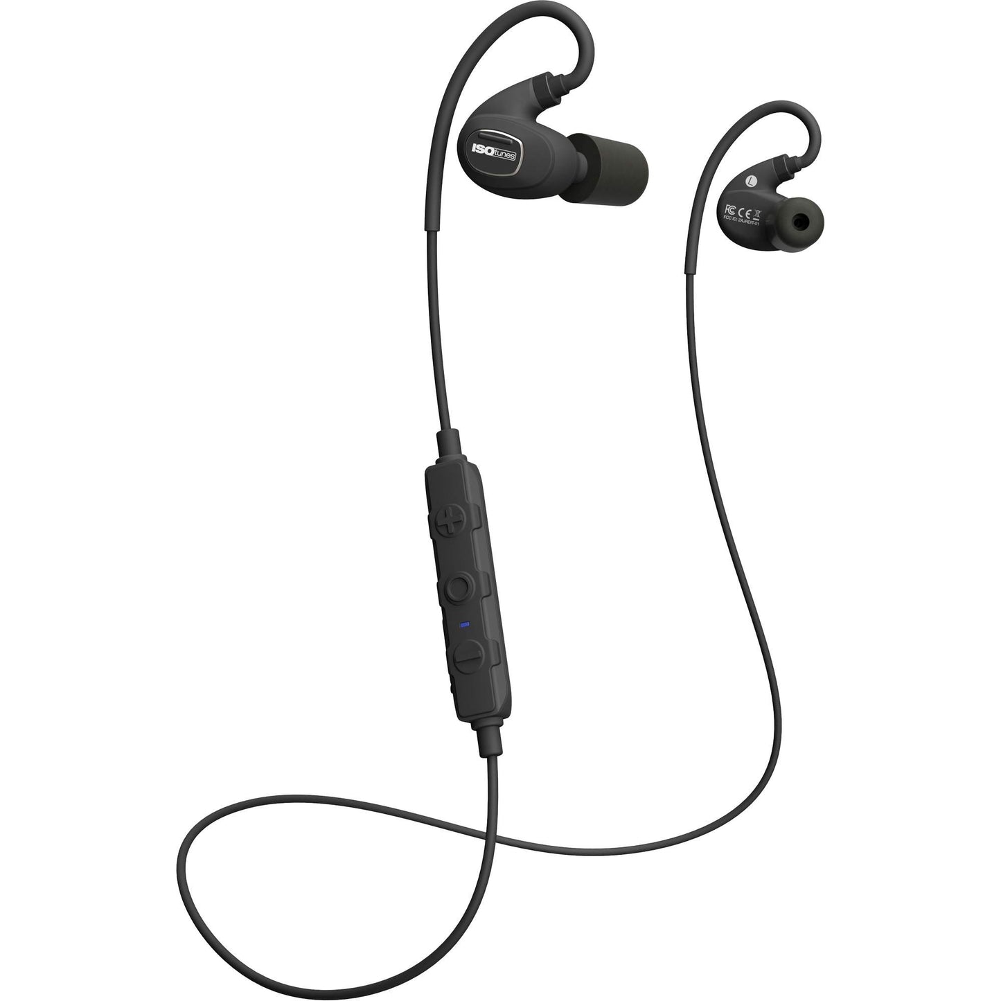 ISOtunes Matte Black Pro 2.0 Bluetooth Earbuds