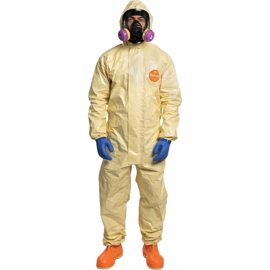 Dupont Personal Protection Tychem® 6000 SFR Coverall, Size X-Large, Khaki