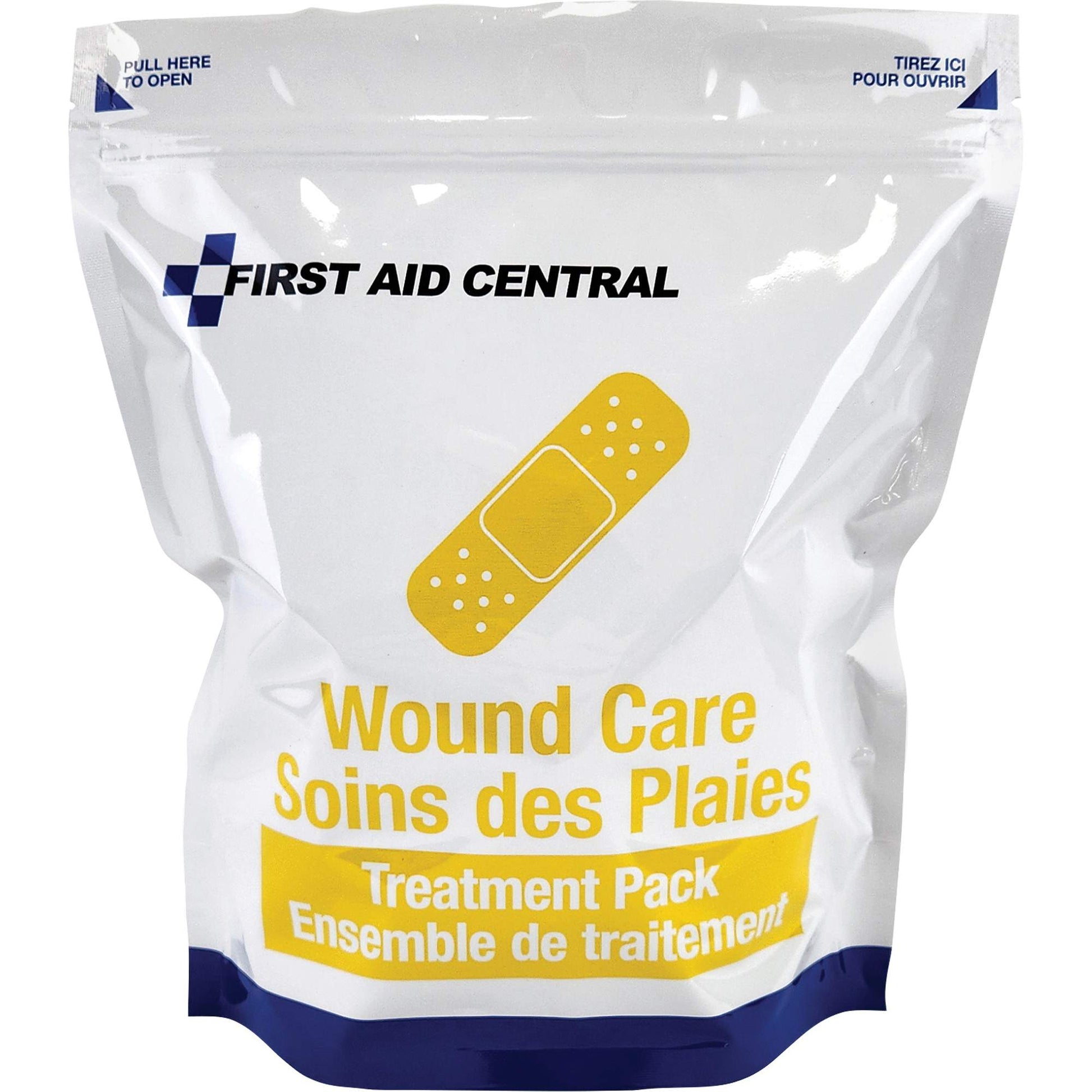 First Aid Central 132-Piece Wound Care Refill Pack for Emergency Response First Aid Kit