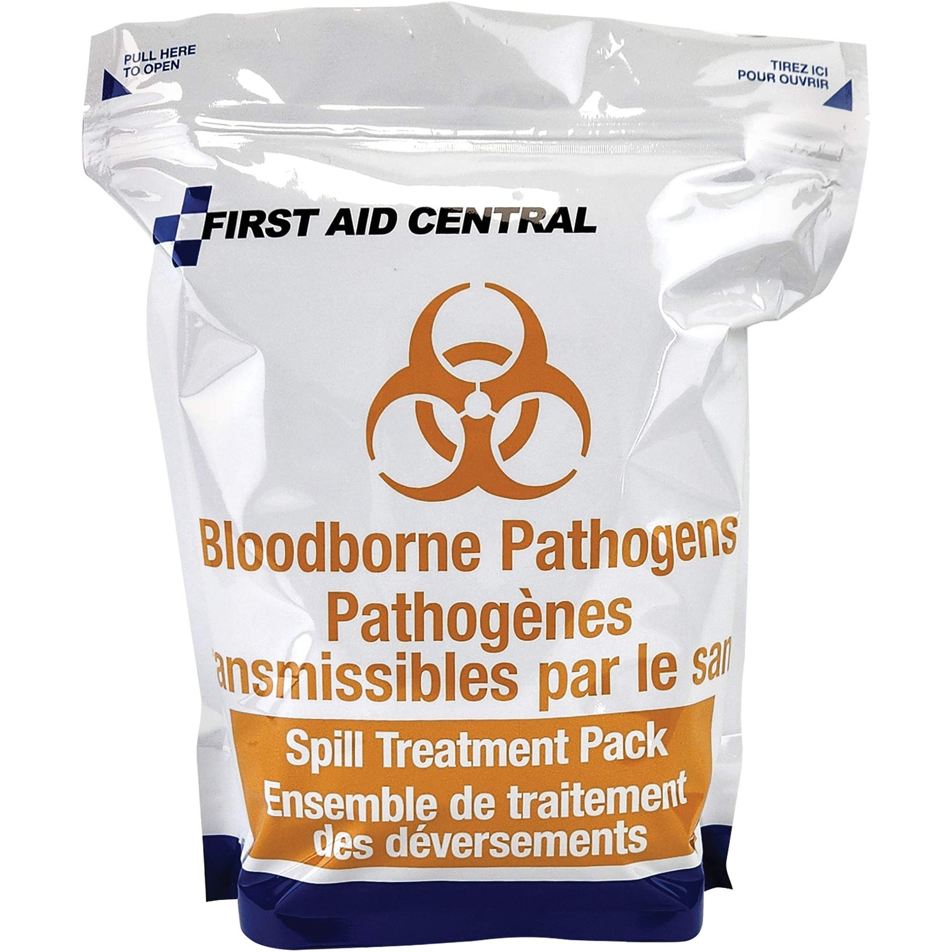 First Aid Central 13-Piece Bloodborne Pathogens Refill Pack for Emergency Response First Aid Kit