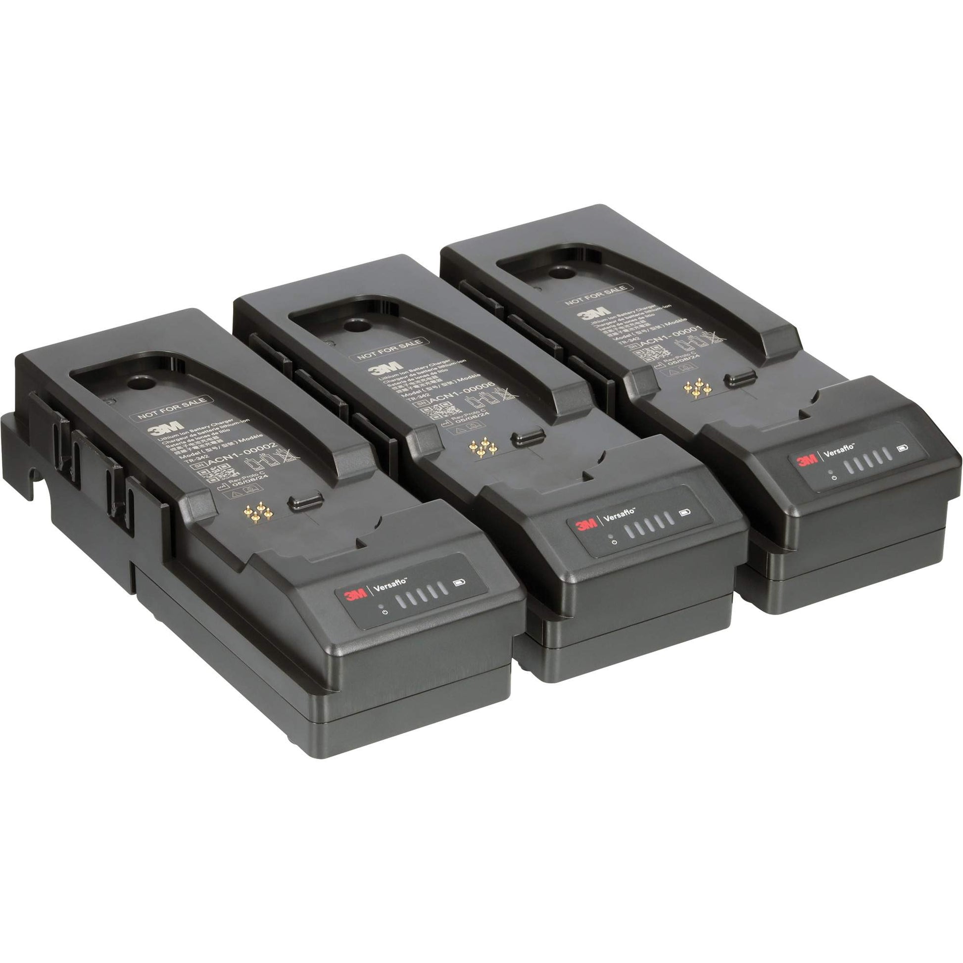 3M Versaflo™ 3-Station Battery Charger Pack for Versaflo™ TR-300+ PAPR