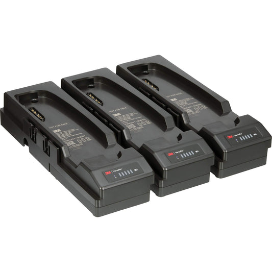 3M Versaflo™ 3-Station Battery Charger Pack for Versaflo™ TR-600 & TR-800