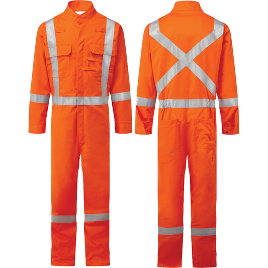 IFR Workwear Bizflame® 88/12 Iona 7 oz. FR510 FR Coverall, Size 38, Orange