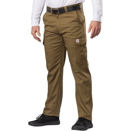 Big Bill Big Flex Cargo Pants, Poly-Cotton/Spandex, Olive Green, Size 48", 30" Inseam