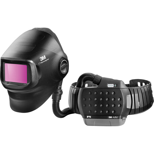 3M Speedglas™ G5-01 Heavy-Duty Welding Helmet with Adflo™ PAPR Assembly, Welding Helmet, Lithium-Ion Battery