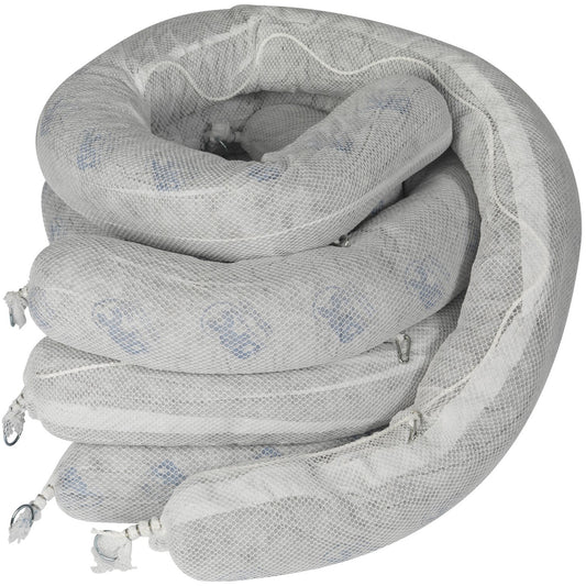SPC Universal Plus Chemical Booms, Universal, 10' L x 8" W, 71 gal. Absorbancy, 4 /Pack