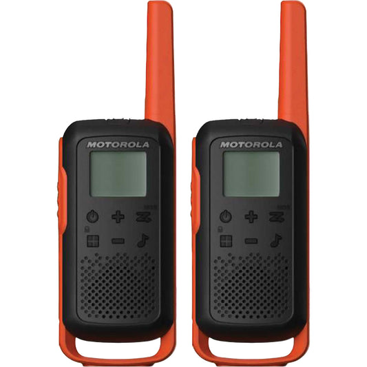 Motorola T275 Sportsman Edition Two-Way Radio, UHF Radio Band, 22 Channels, 40 km Range