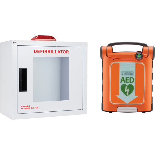 Zoll Powerheart® G5 AED & Cabinet Kit, Semi-Automatic, Bilingual, Class 3