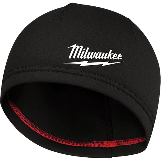 Milwaukee WORKSKIN™ Low-Profile Beanie, Polyester Lining, One Size, Black