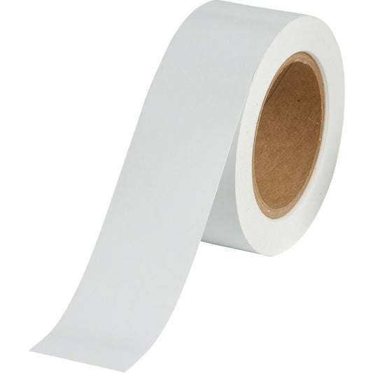 Brady Pipe Marker Tape, 90', White