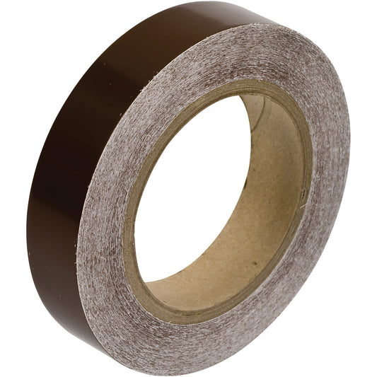 Brady Pipe Marker Tape, 90', Brown