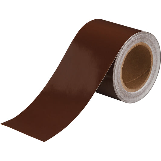 Brady PIPEMARK 4" BANDING TAPEBROWN 30 YDS