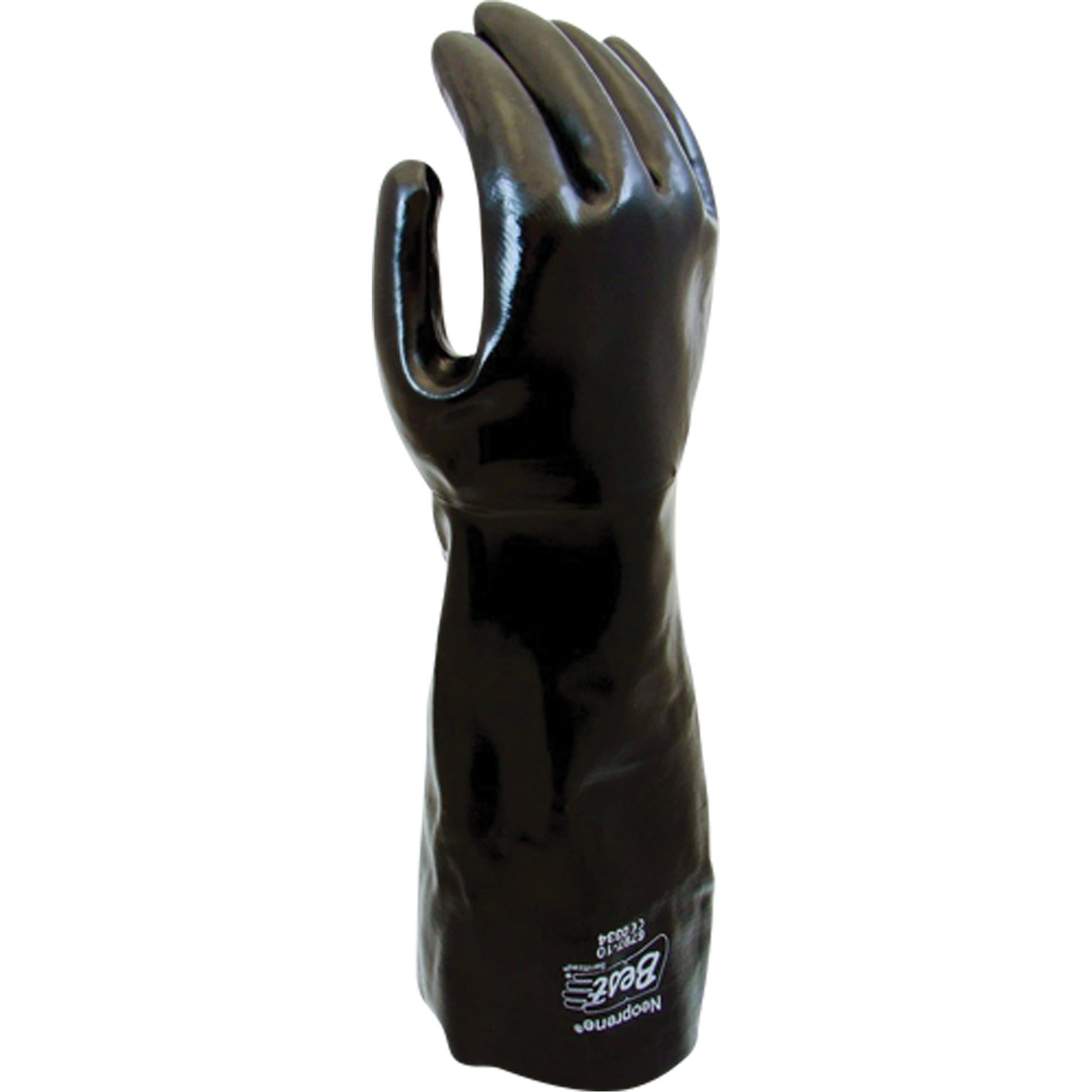 Showa Chemical Resistant Gloves, 16" L, Neoprene, Cotton Inner Lining, 70-mil