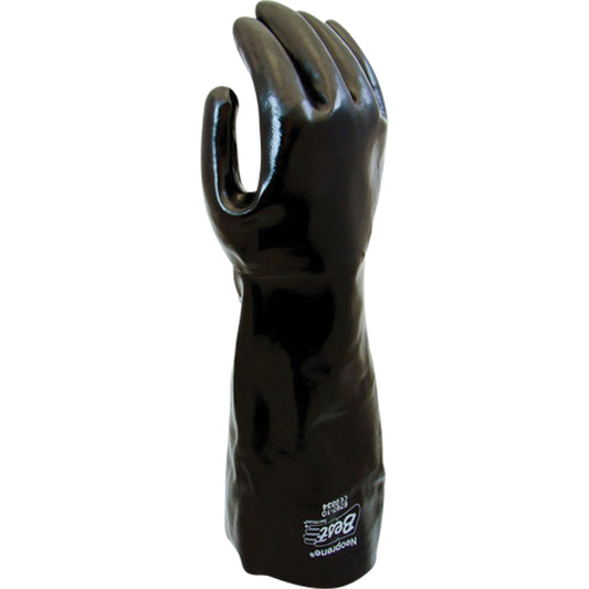Showa Chemical Resistant Gloves, 16" L, Neoprene, Cotton Inner Lining, 70-mil