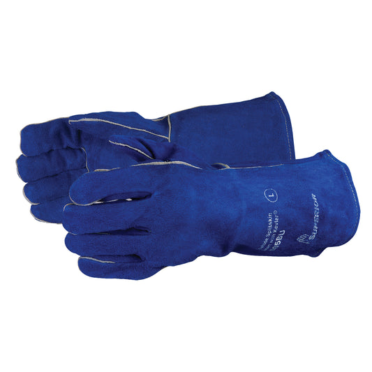 Superior Glove Works Ltd. Welding Gloves, Split Cowhide, Size One Size
