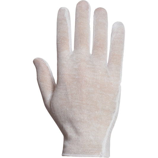 Superior Glove Works Ltd. Superior® ML40 Inspection Glove, Poly/Cotton, Hemmed Cuff, One Size