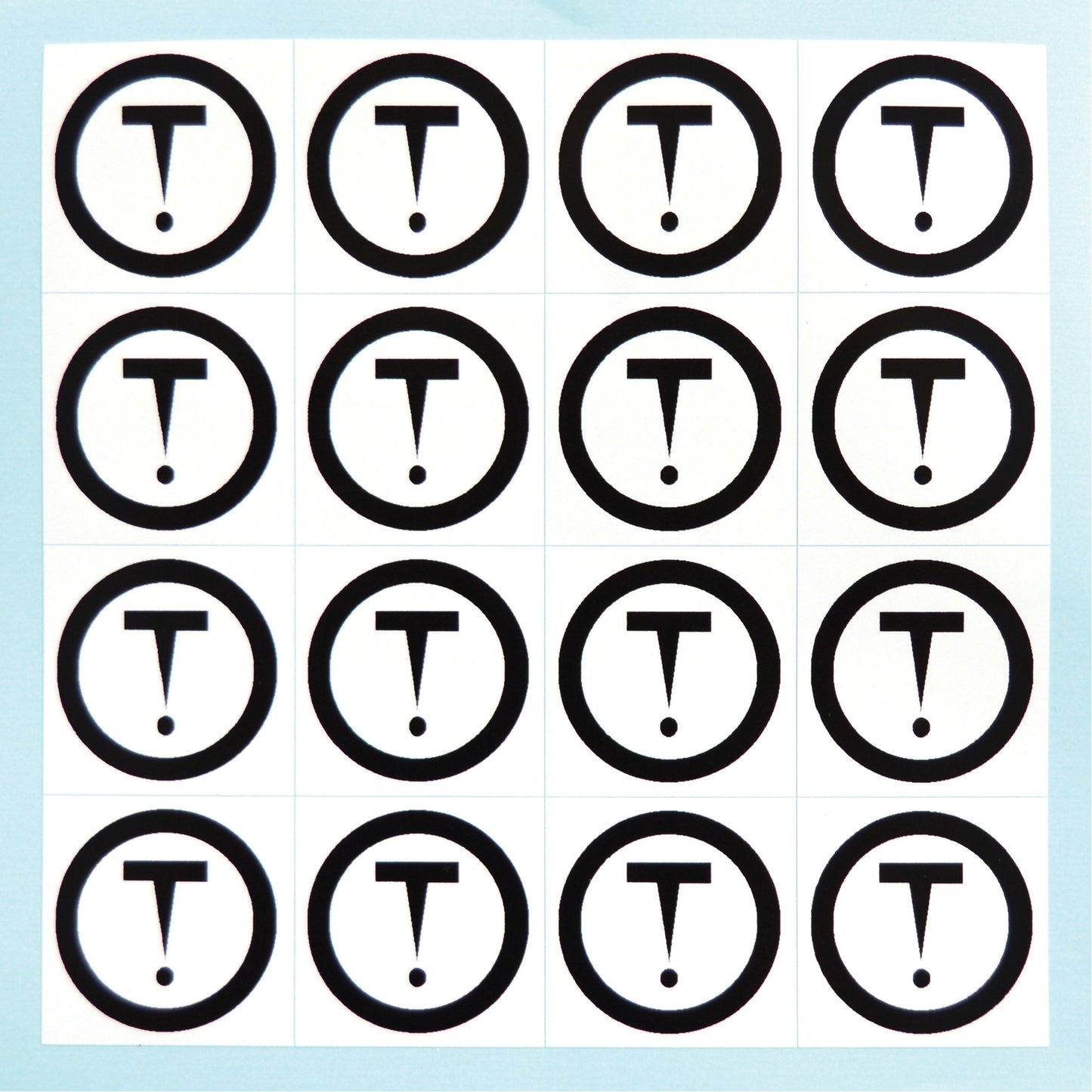 Brady Repositionable Individual Number & Letter Labels, Z, 3" H, Black on Yellow