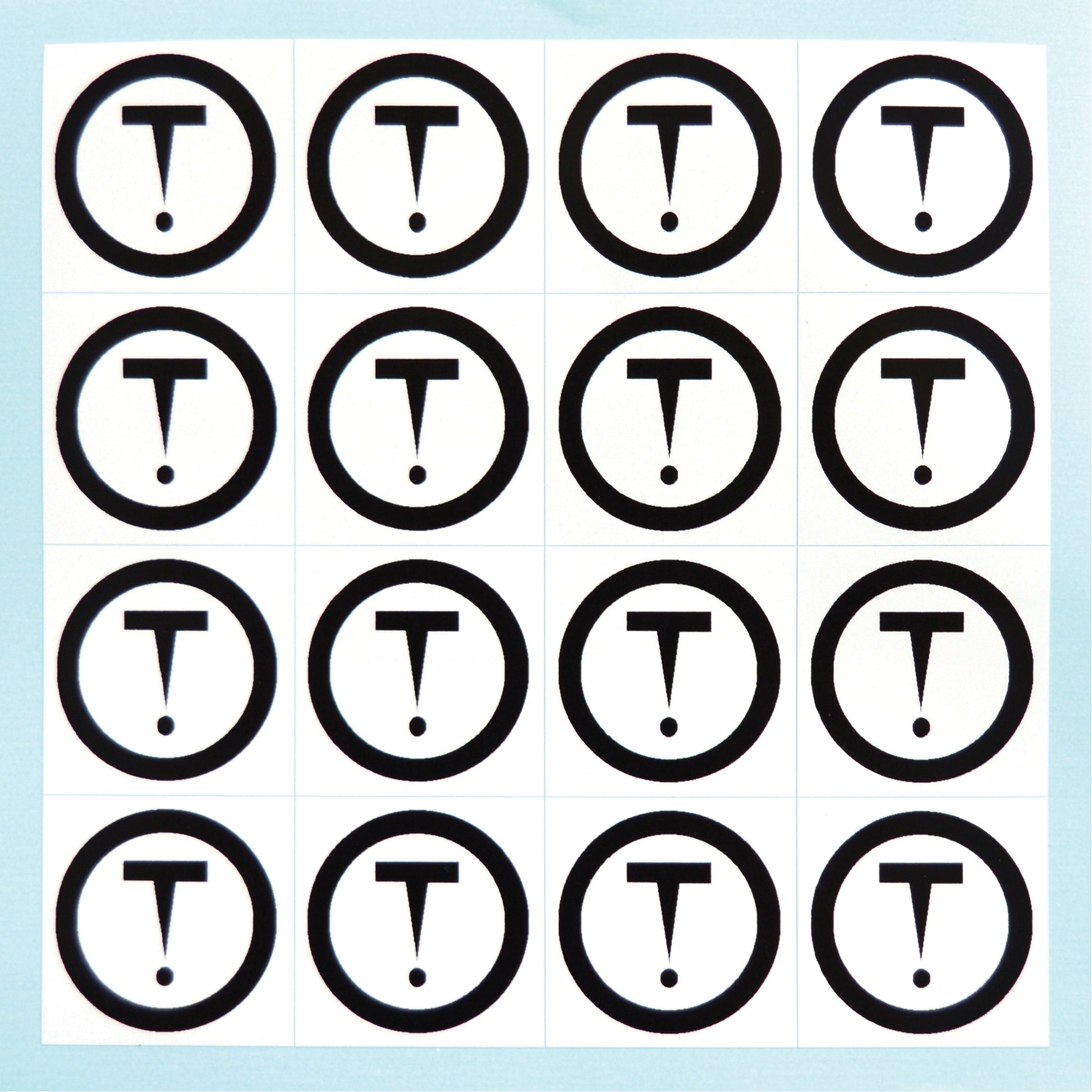 Brady Repositionable Individual Number & Letter Labels, Z, 3" H, Black on Yellow