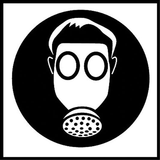 Brady Right to Know Pictogram Labels, Vinyl, Sheet, 5/8" L x 3/4" W