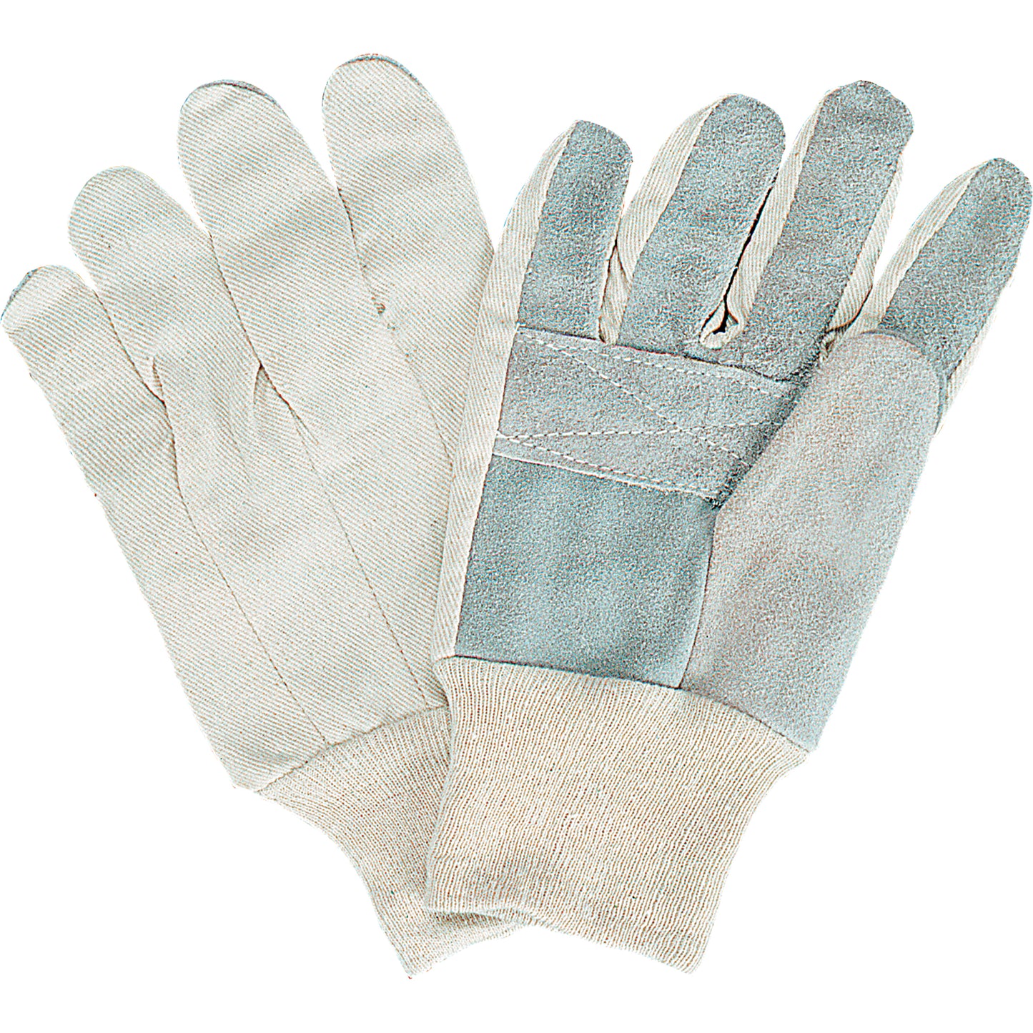 Zenith Safety Products Standard-Duty Work Gloves, Large, Split Cowhide Palm