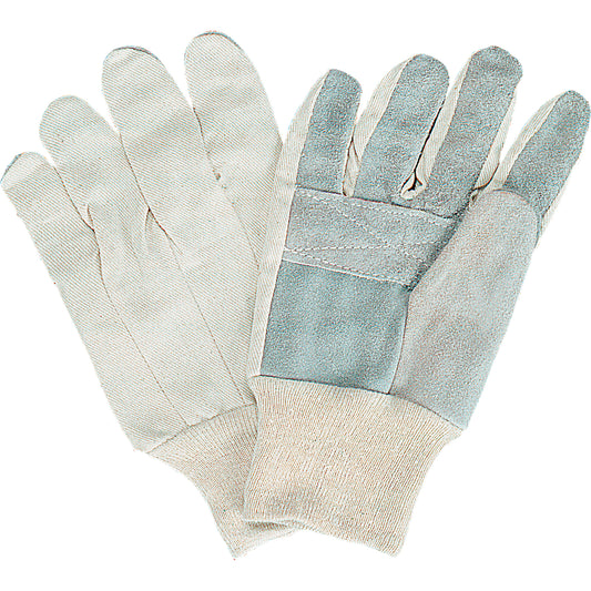 Zenith Safety Products Standard-Duty Work Gloves, Large, Split Cowhide Palm