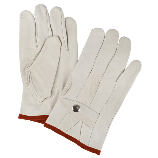 Zenith Safety Products Standard-Duty Ropers Gloves, Small, Grain Cowhide Palm