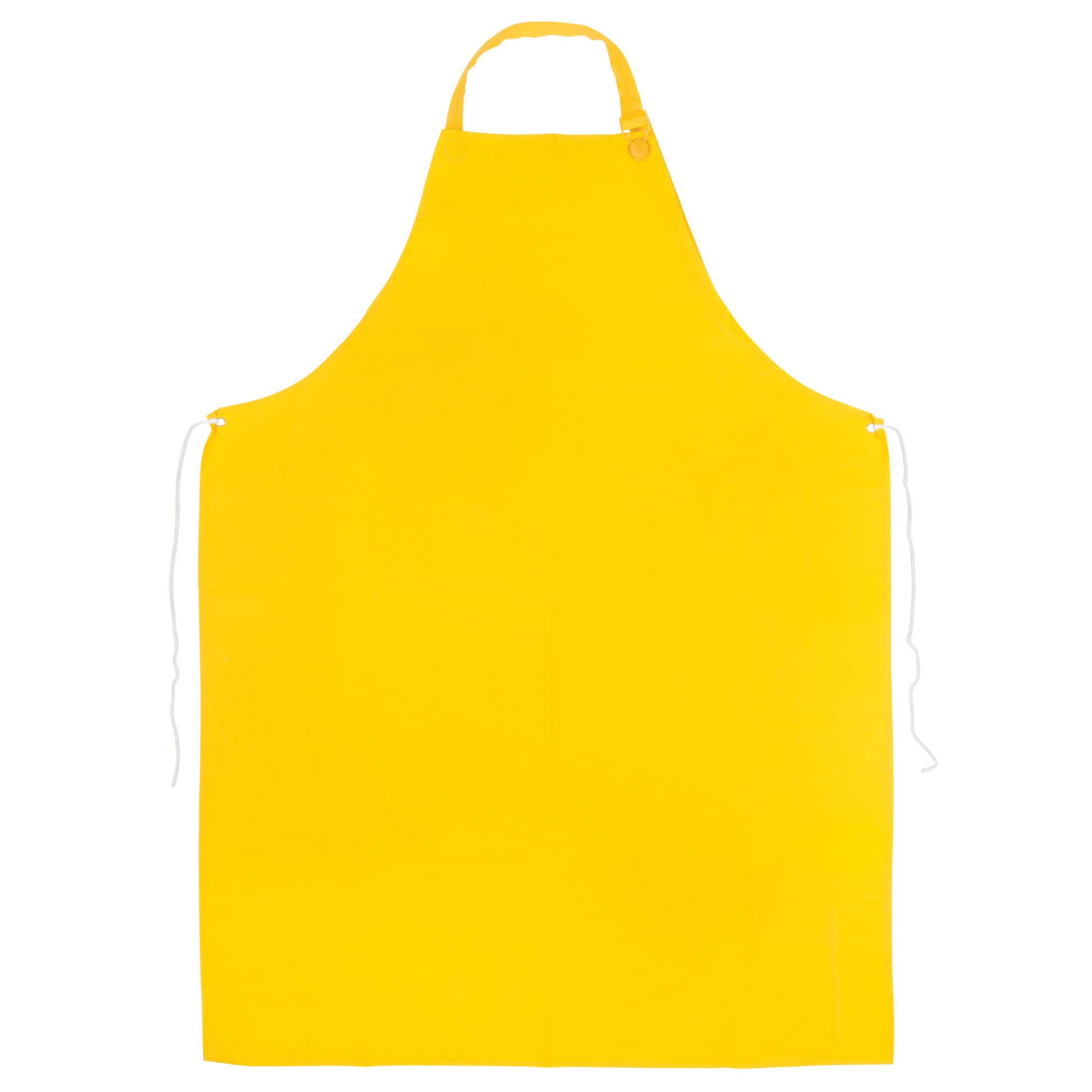  PVC Apron, PVC, Yellow, 35" W x 45" L
