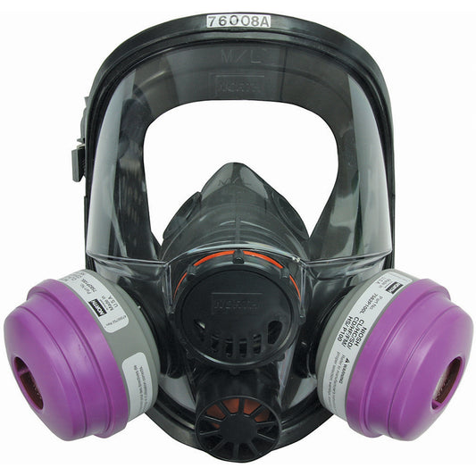 Honeywell North® 7600 Series Full Facepiece Respirator, Silicone, Small
