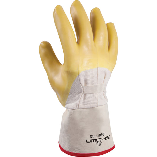 Showa Nitty Gritty® Gloves, 10, Latex Coating, Cotton Shell