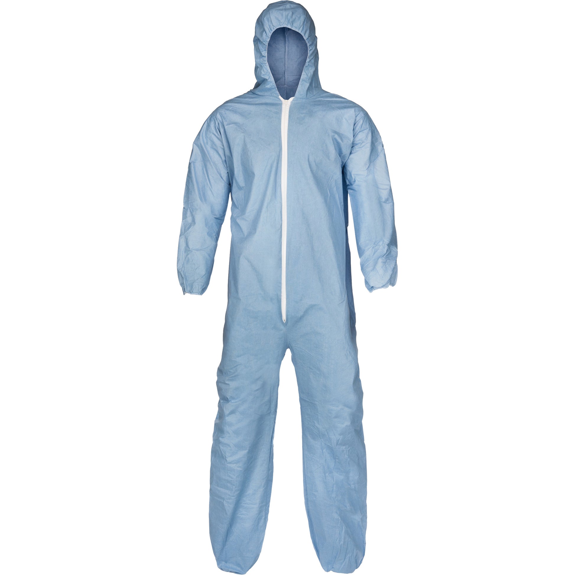 Lakeland Pyrolon® Plus 2 FR Coveralls, X-Large, Blue, FR Treated Fabric
