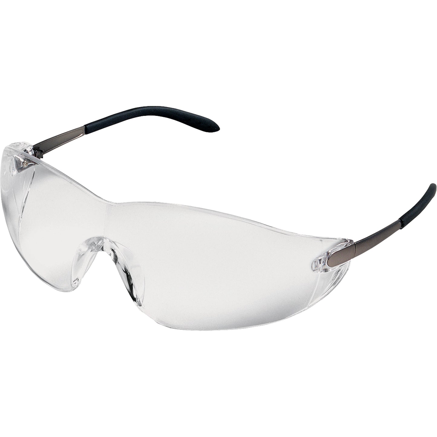 Crews Blackjack® Safety Glasses, Clear Lens, Anti-Scratch, ANSI Z87+/Meets/Exceeds CSA Z94.3
