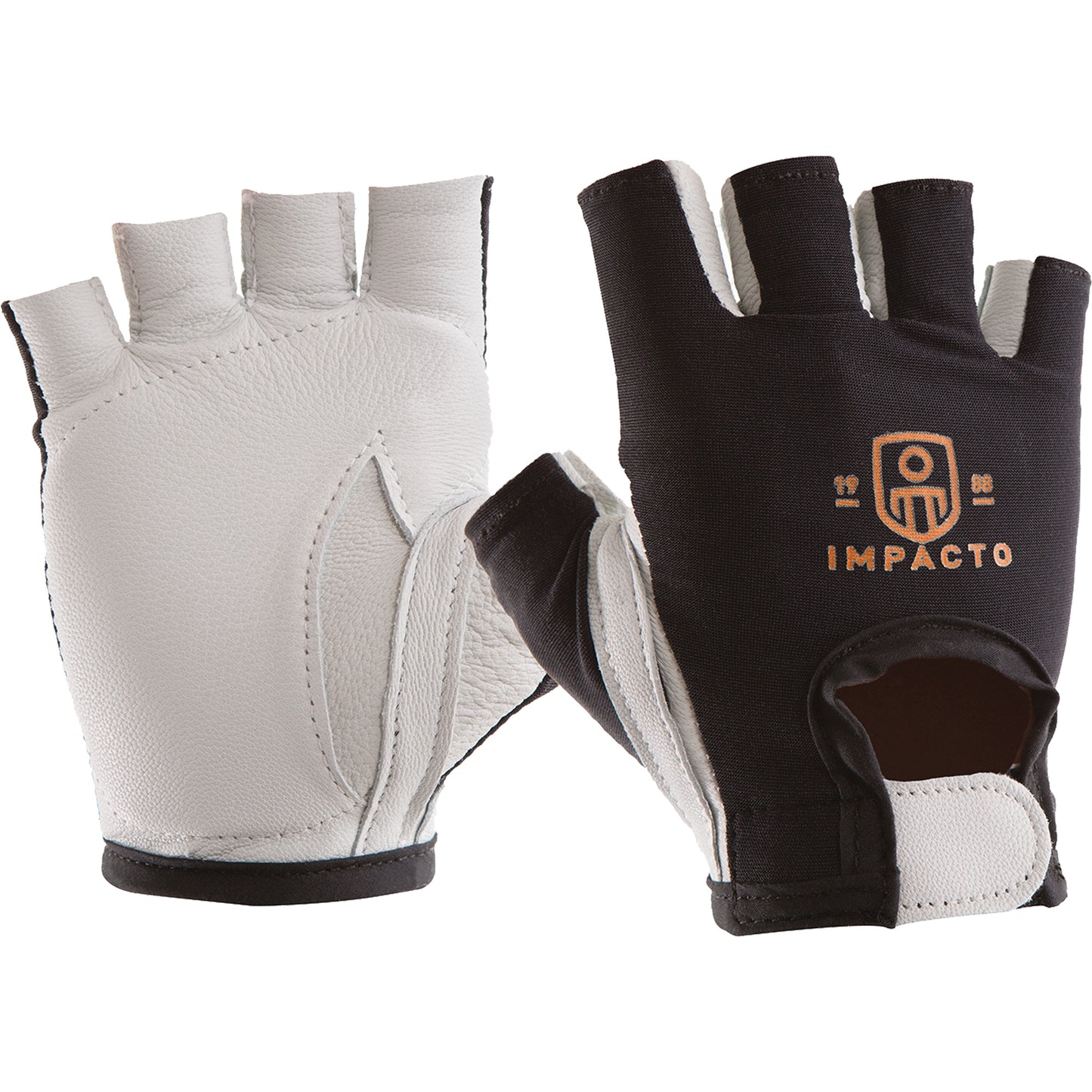 Impacto Anti-Impact Right-Hand Glove, Size Large, Goatskin/Split Leather Palm