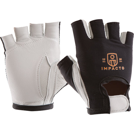 Impacto Anti-Impact Left-Hand Glove, X-Small, Goatskin/Split Leather Palm, Hook & Loop Cuff