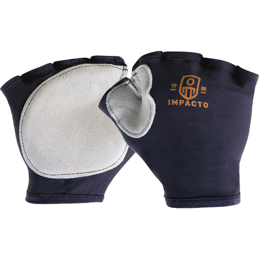 Impacto Tool Grip Fingerless Glove with Web Pad - Right, Size X-Small, Suede Palm