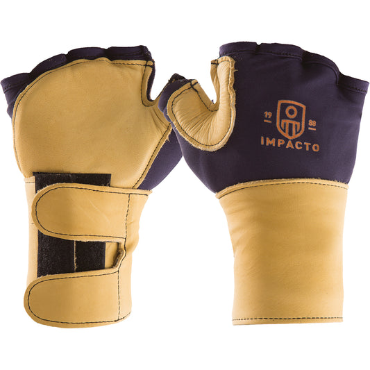 Impacto Premium Impact & Repetitive Strain Protective Right-Hand Glove, Size X-Large, Grain Leather Palm