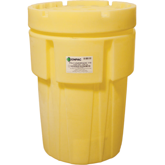 Enpac Poly-Overpack® 110 Salvage Drum, 103 US gal., Stationary